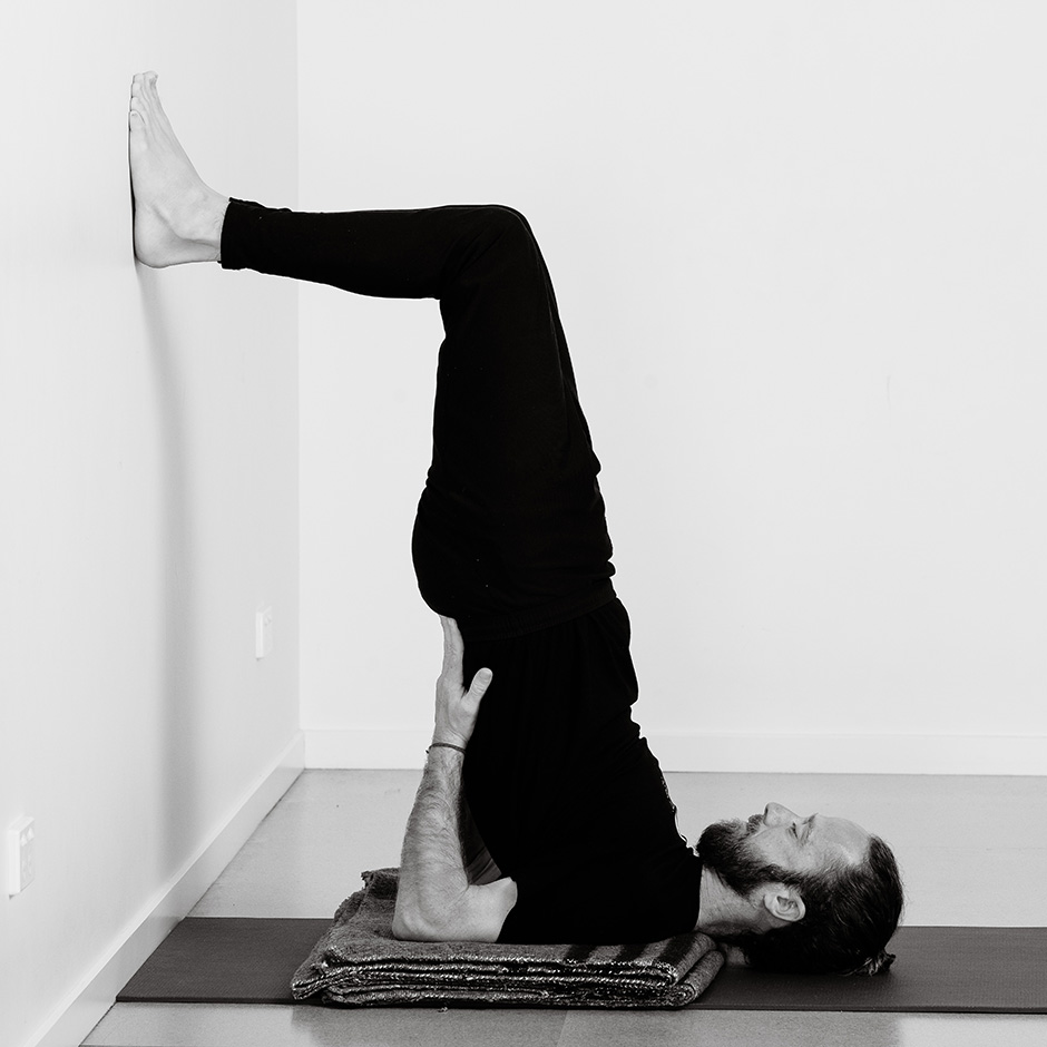 Salamba Sarvangasana (Supported Shoulder Stand) - Byron Yoga