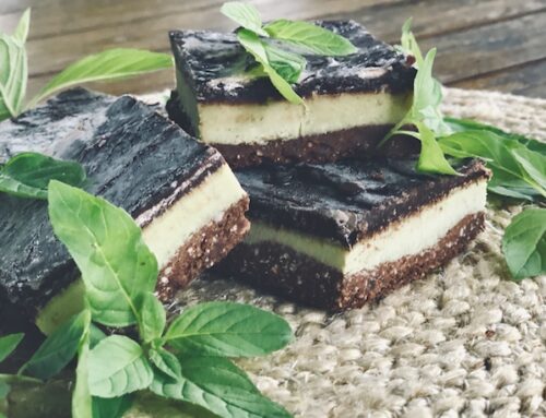 Elise’s Choc Peppermint Slice